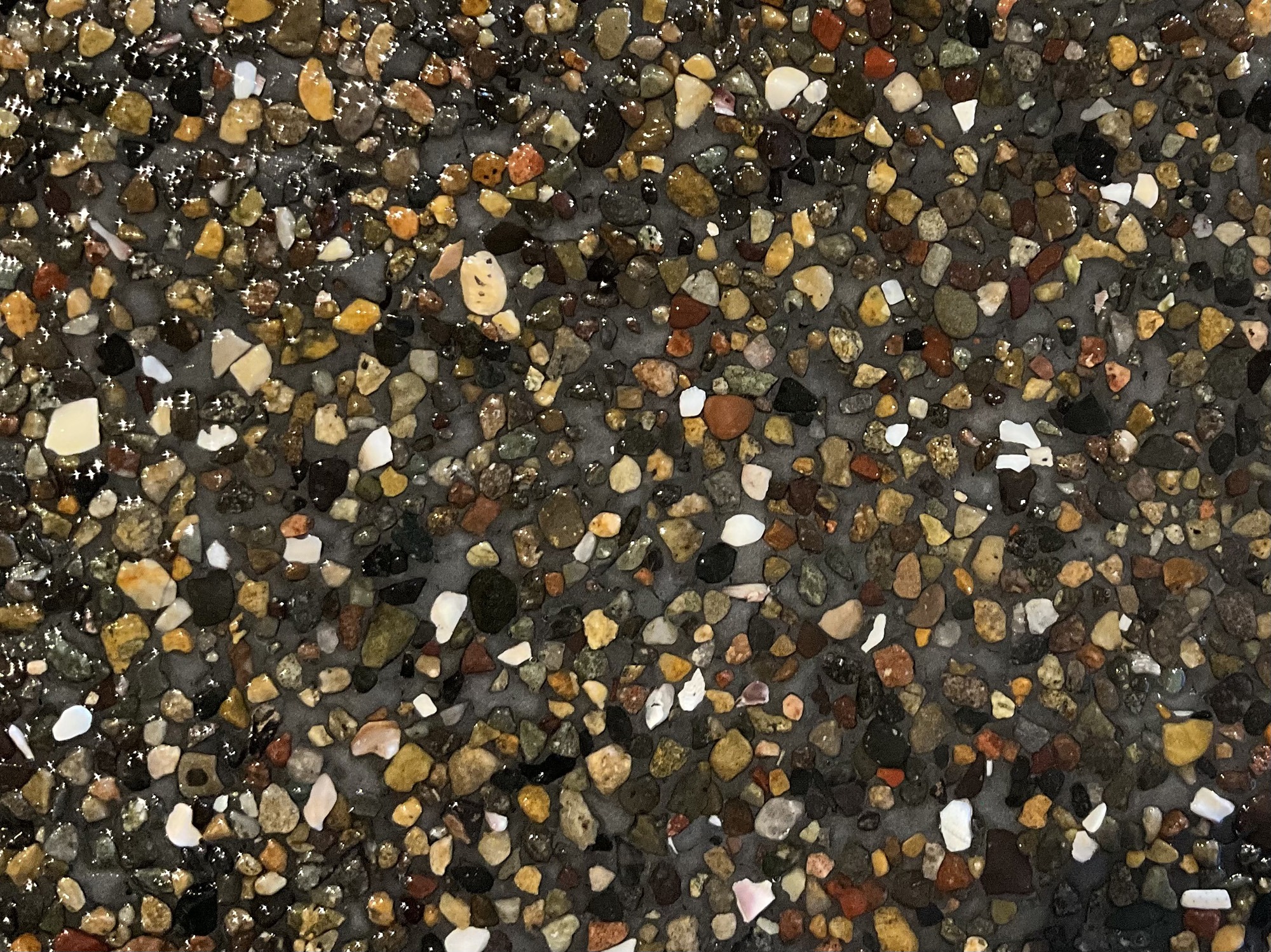 MINI PEBBLE SPLASH BLACK
