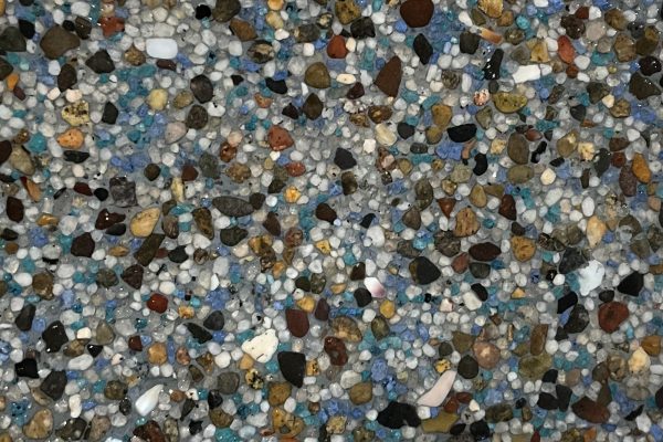 MINI PEBBLE SPLASH NIGHT BLUE GREY